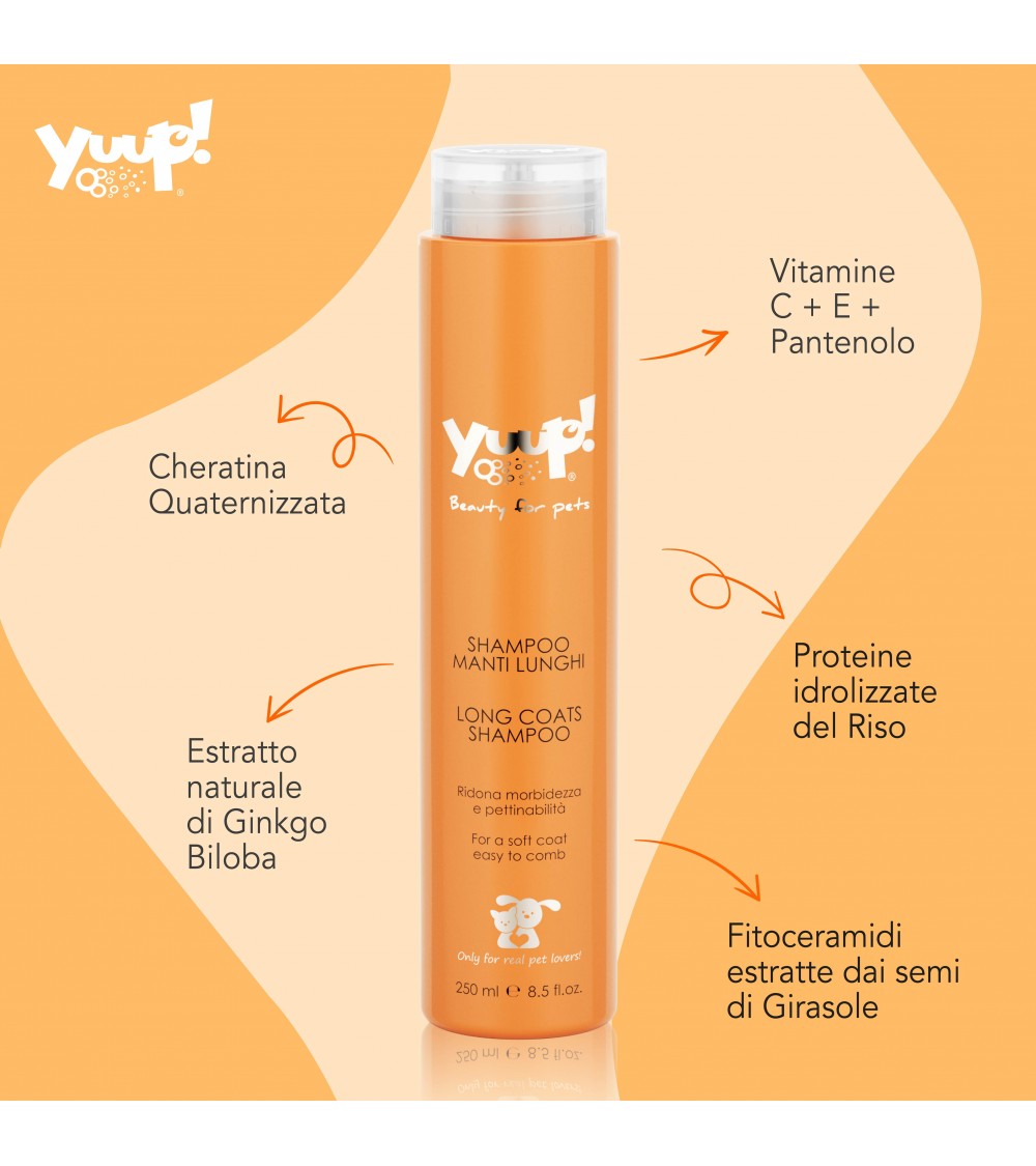 Yuup! - Shampoo Manti Lunghi Confezione 250 Ml