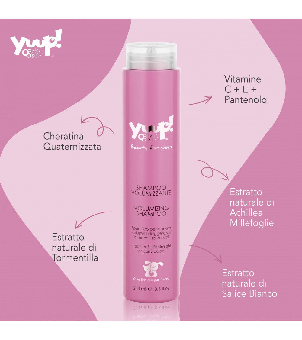 Yuup! - Shampoo Volumizzante per Manti Ricci e Lisci Confezione 250 Ml