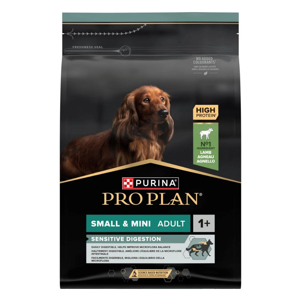 Purina - Pro Plan Sensitive Digestion Small & Mini Adult 1+ Agnello Confezione 700 Gr
