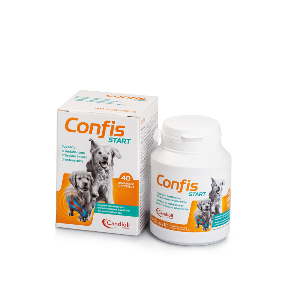 Confis - Start Integratore per il Supporto Articolare e Osteoartrite Confezione 40 Compresse