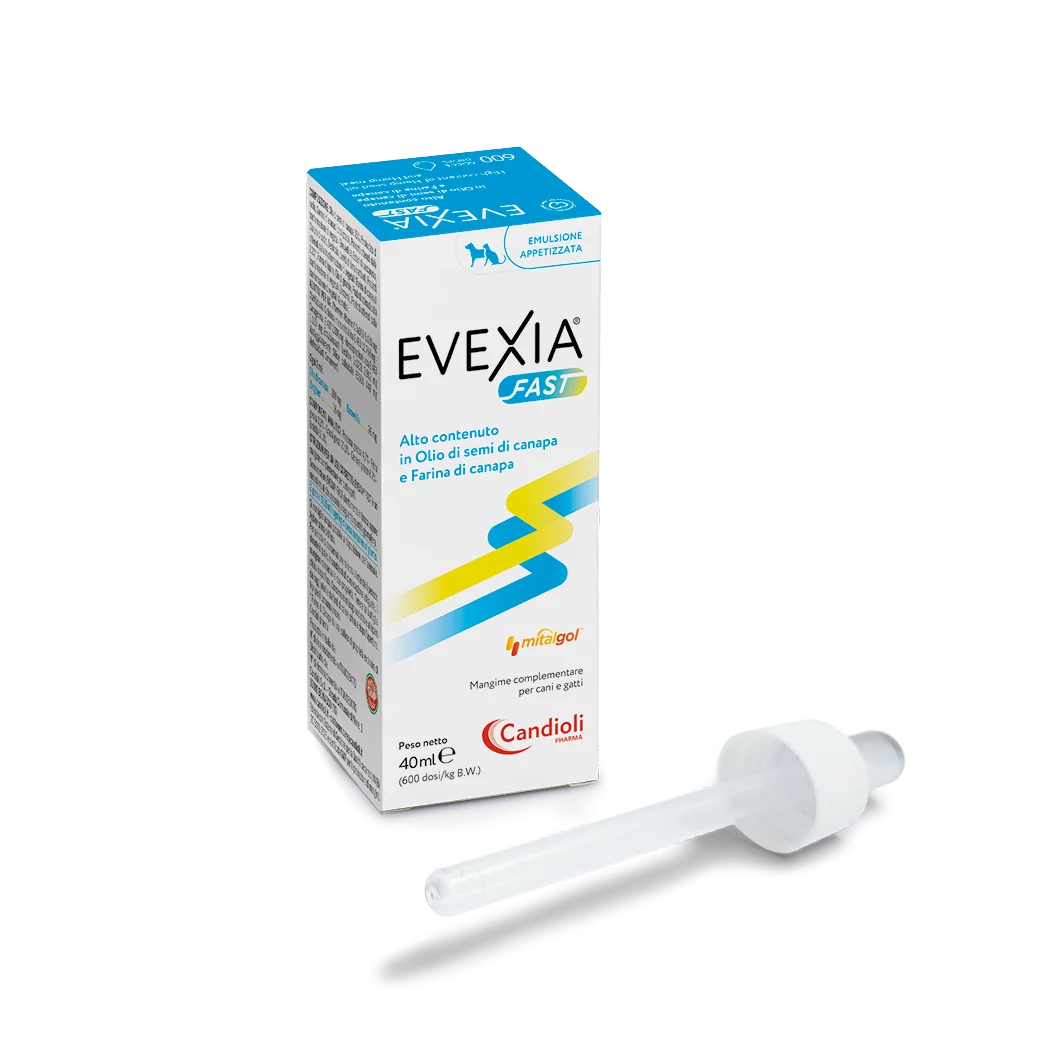 EVEXIA FAST GOCCE PER CANI E GATTI 40ML