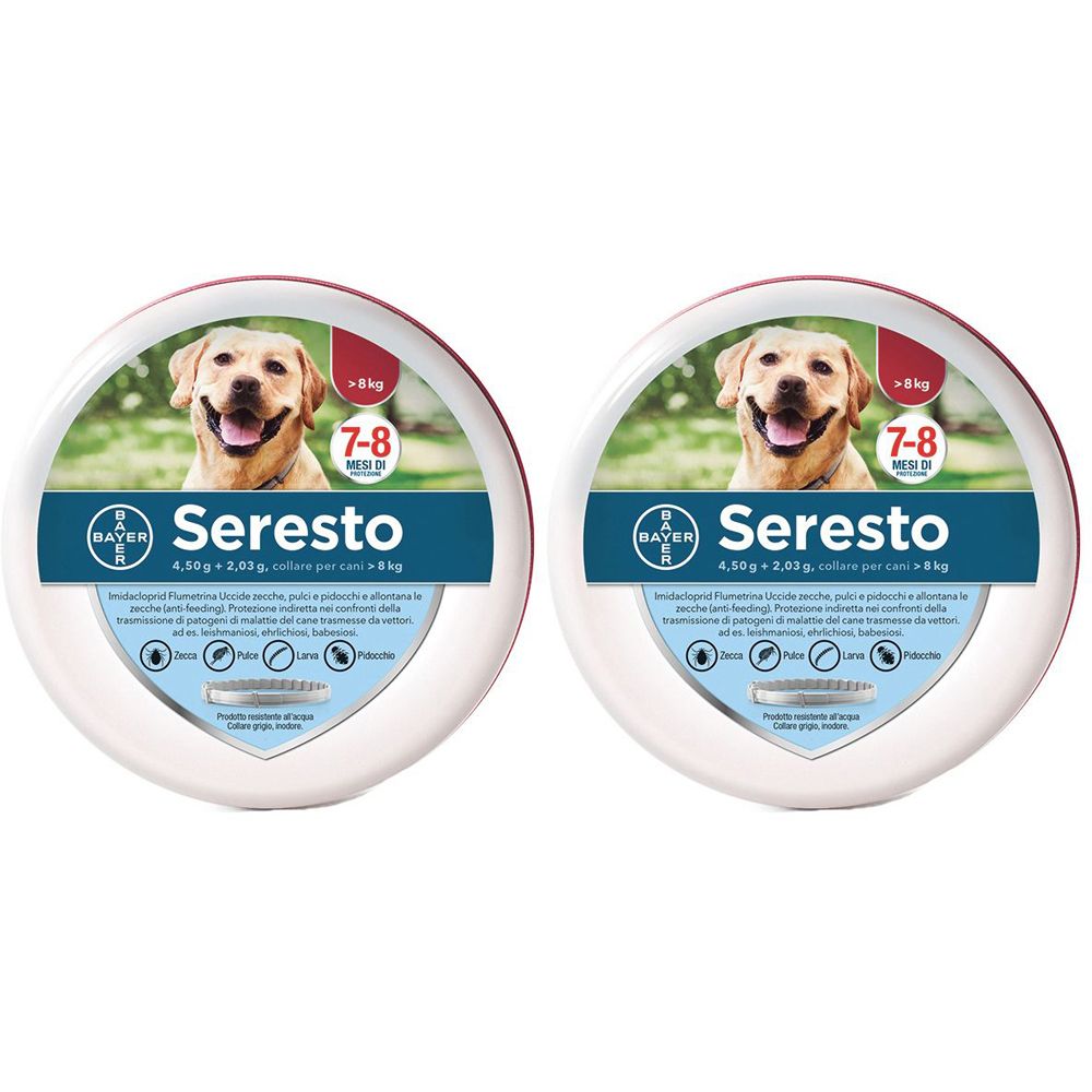 SERESTO COLLARE CANI OLTRE 8 KG