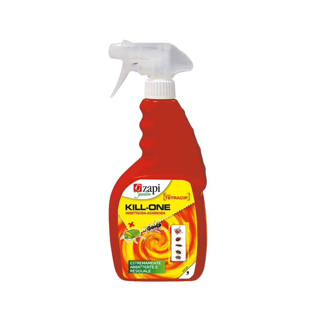 Zapi - Kill-One Insetticida Acaricida Pronto Uso Confezione 500 Ml