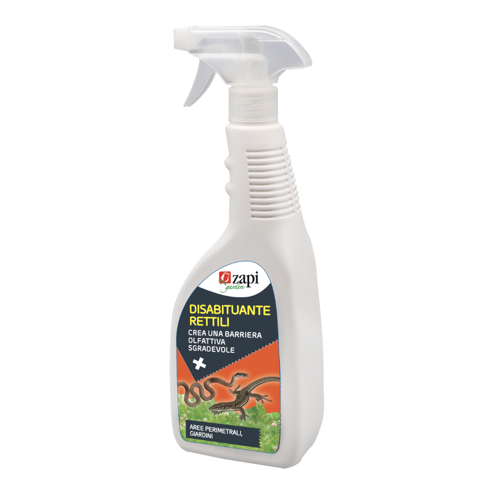 Zapi Garden - Disabituante Rettili per Giardino Lucertole Gechi e Serpenti Confezione 750 Ml