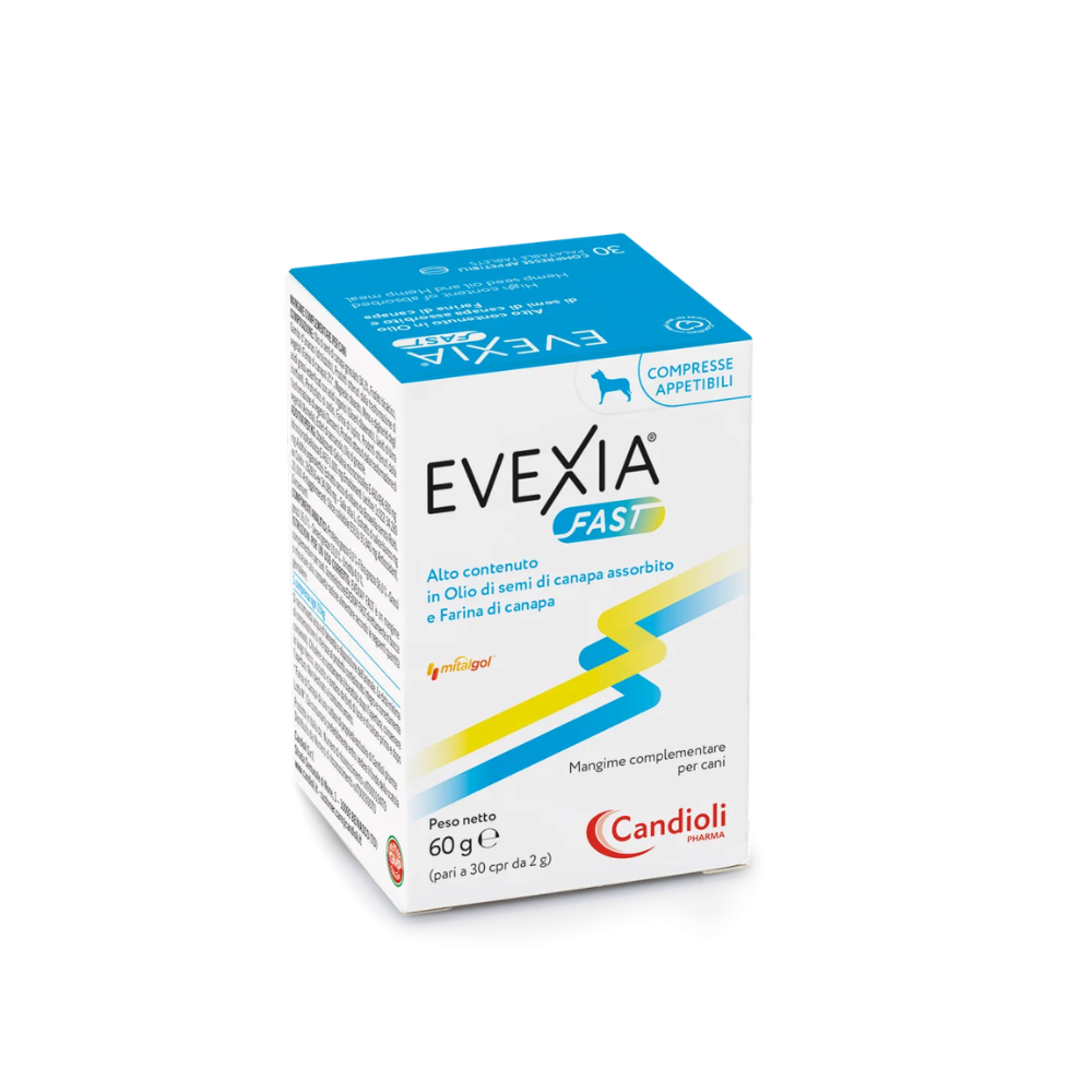 Candioli - Evexia Fast Integratore Articolare Cane Confezione 50 Compresse