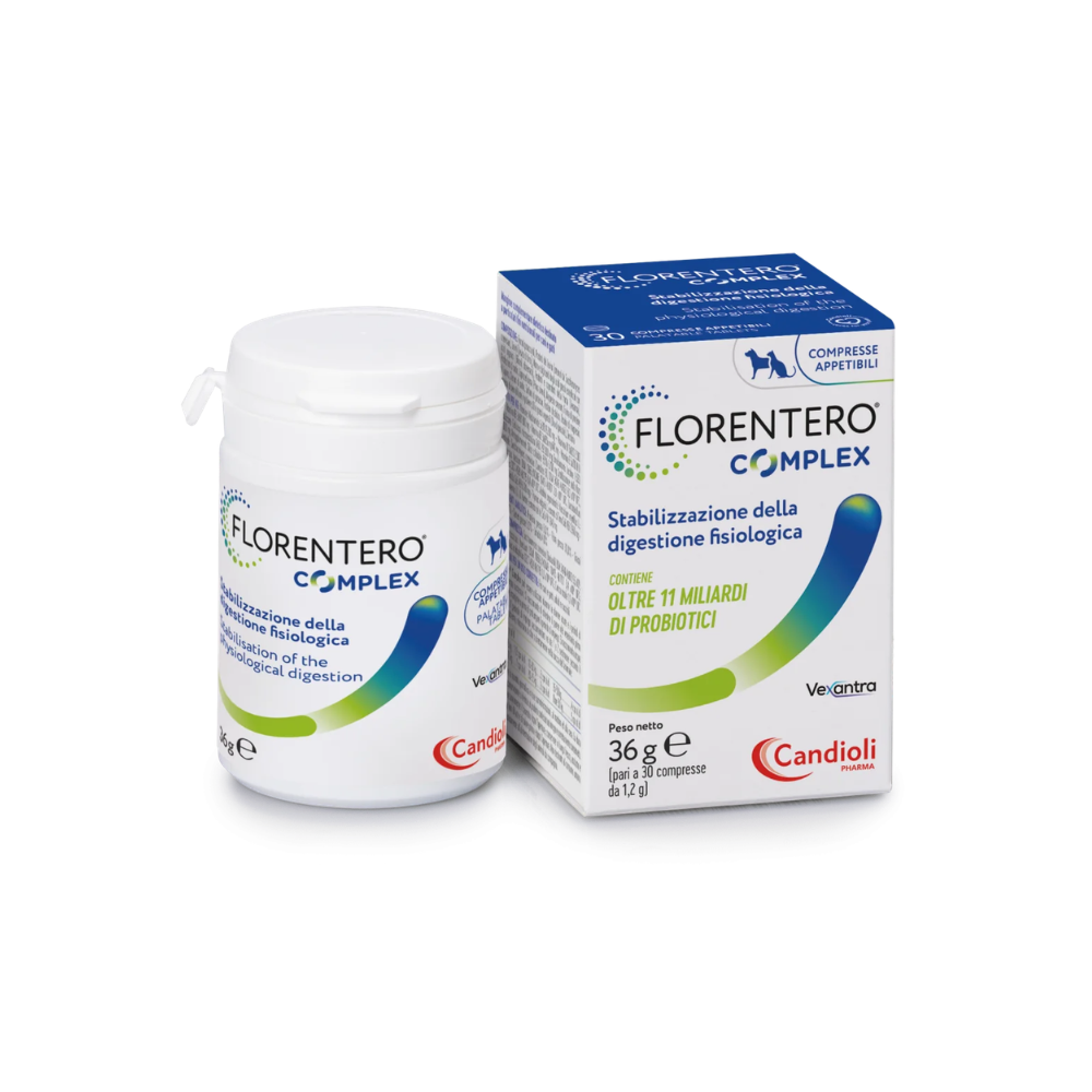 Candioli - Florentero Complex Probiotici Cane e Gatto Confezione 30 Compresse