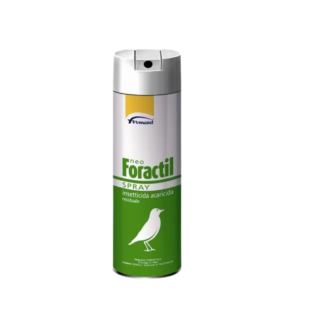 Formevet - Neo Foractil Antiparassitario Spray per Uccelli Confezione 300 Ml