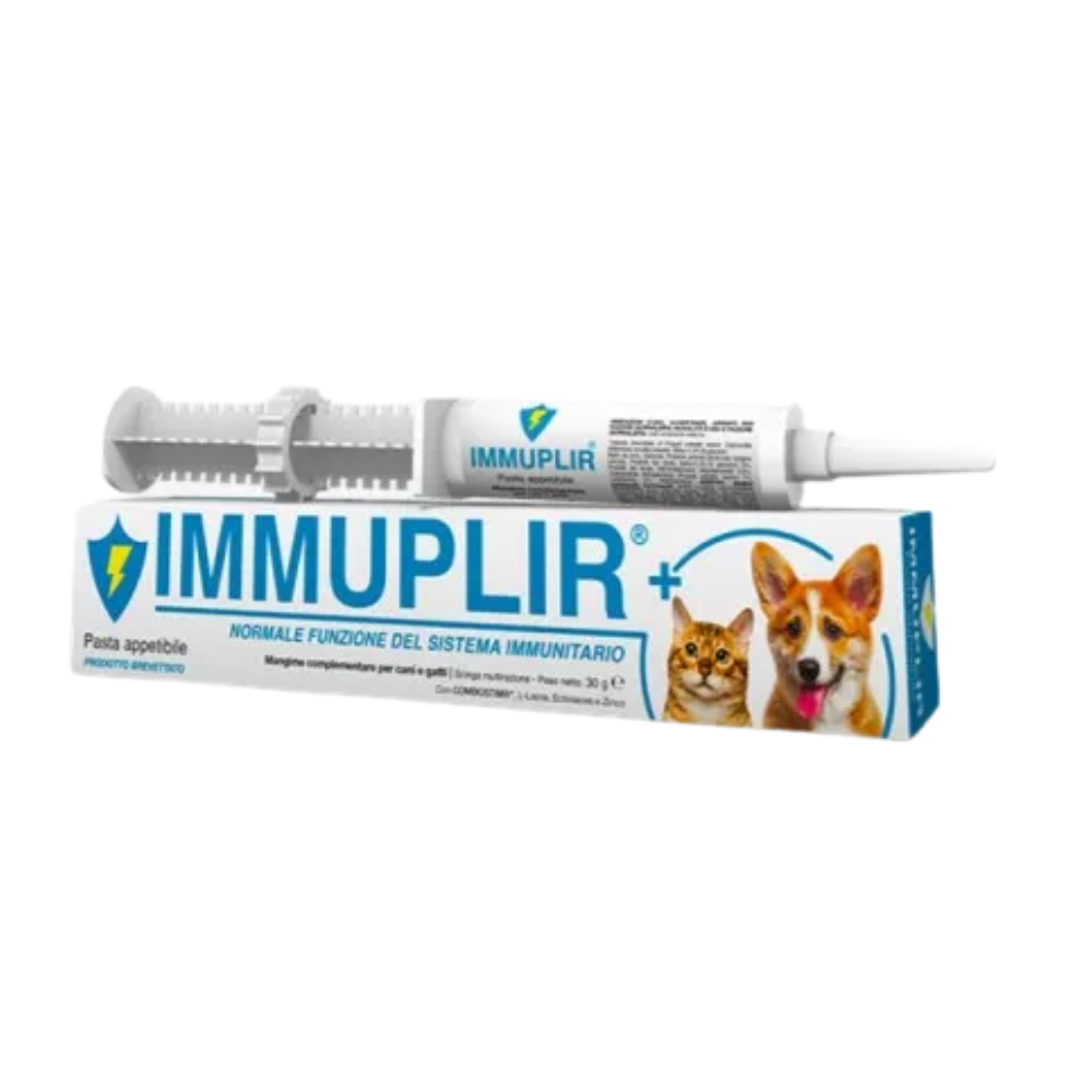 Immuplir - Integratore in Pasta Difese Immunitarie Cani e Gatti Confezione 30 Gr