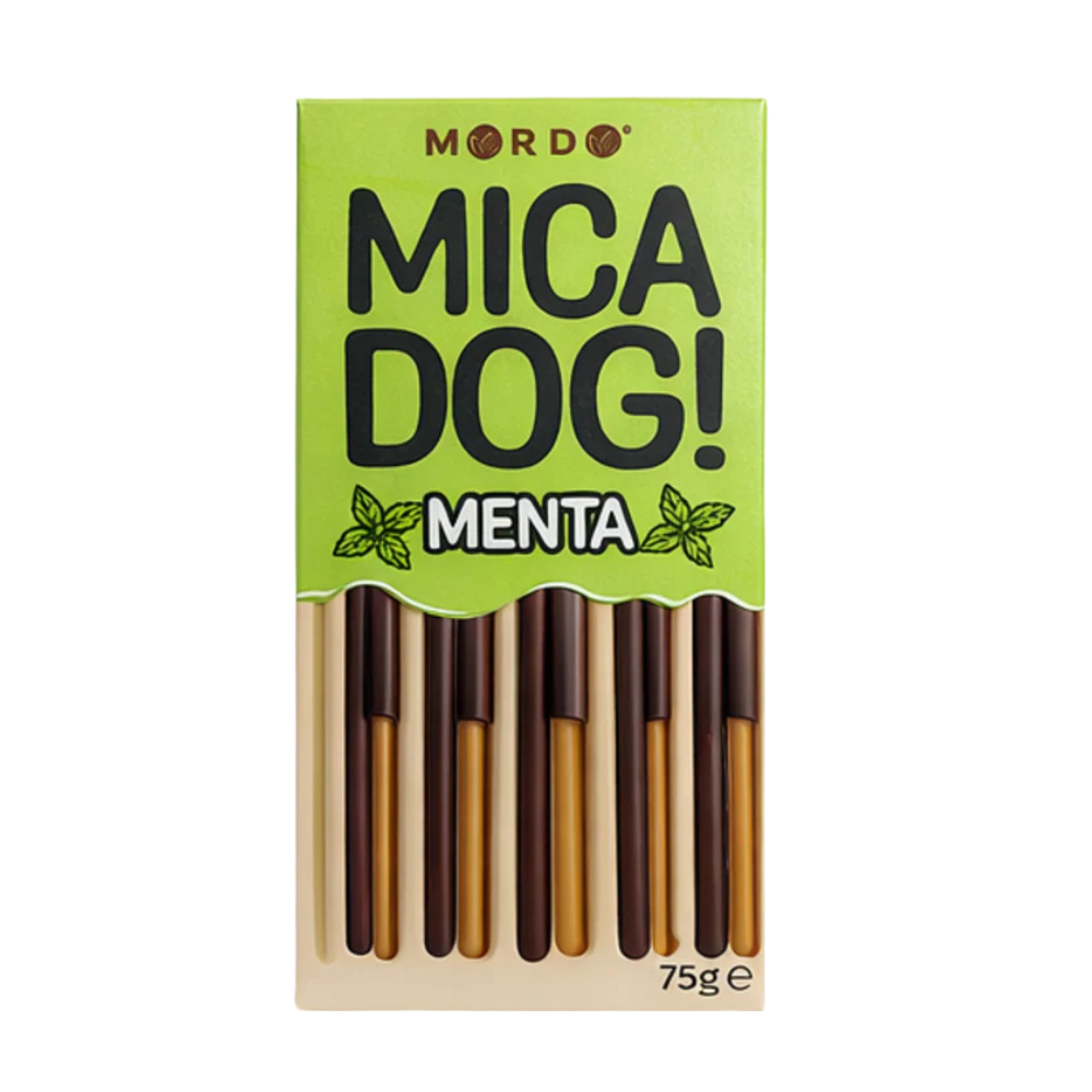 Mordo - Mica Dog Snack Cane Gusto Menta Confezione 75 Gr