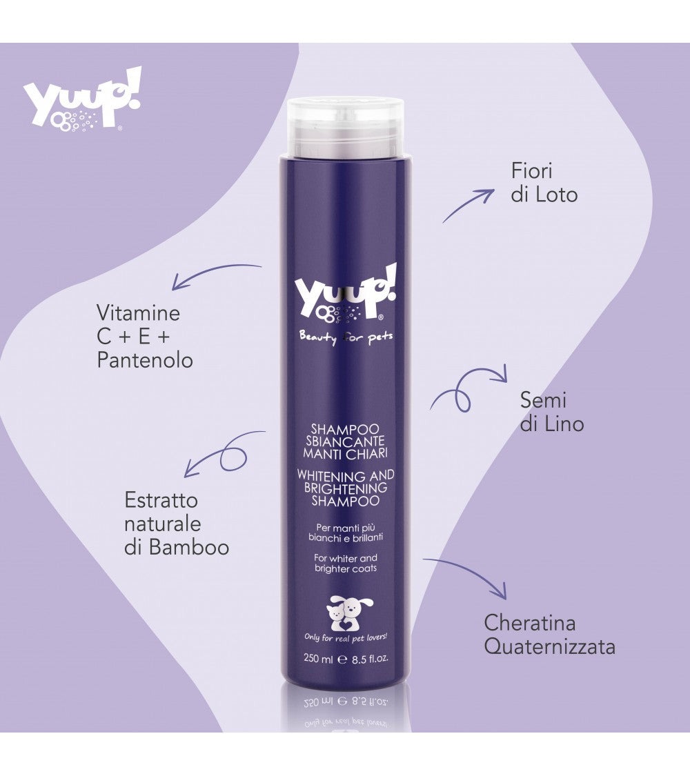 Yuup! - Shampoo Sbiancante Manti Chiari Confezione 250 Ml