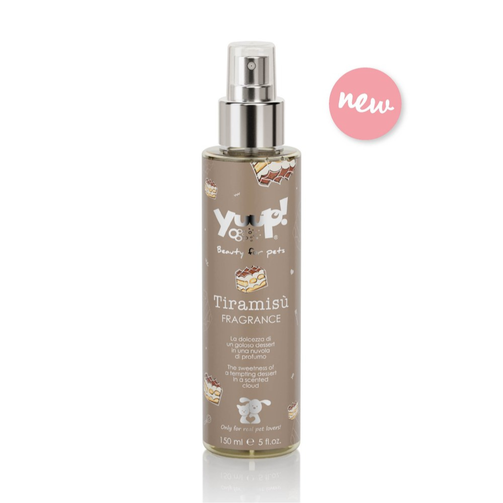 Yuup! - Sweet Fragrance Tiramisù Acqua Profumata per Cani e Gatti Confezione 150 Ml