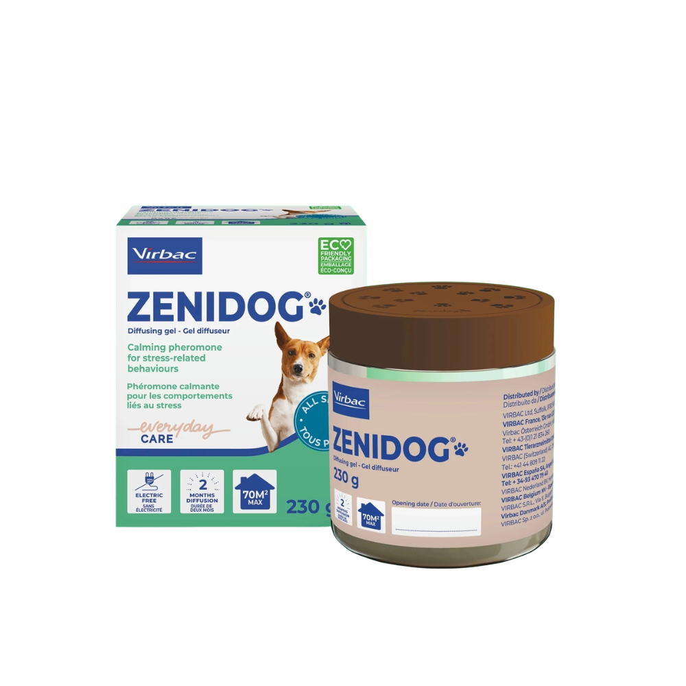 Virbac - Zenidog Diffusore in Gel con Feromoni Calmanti per Cani Confezione 230 Gr